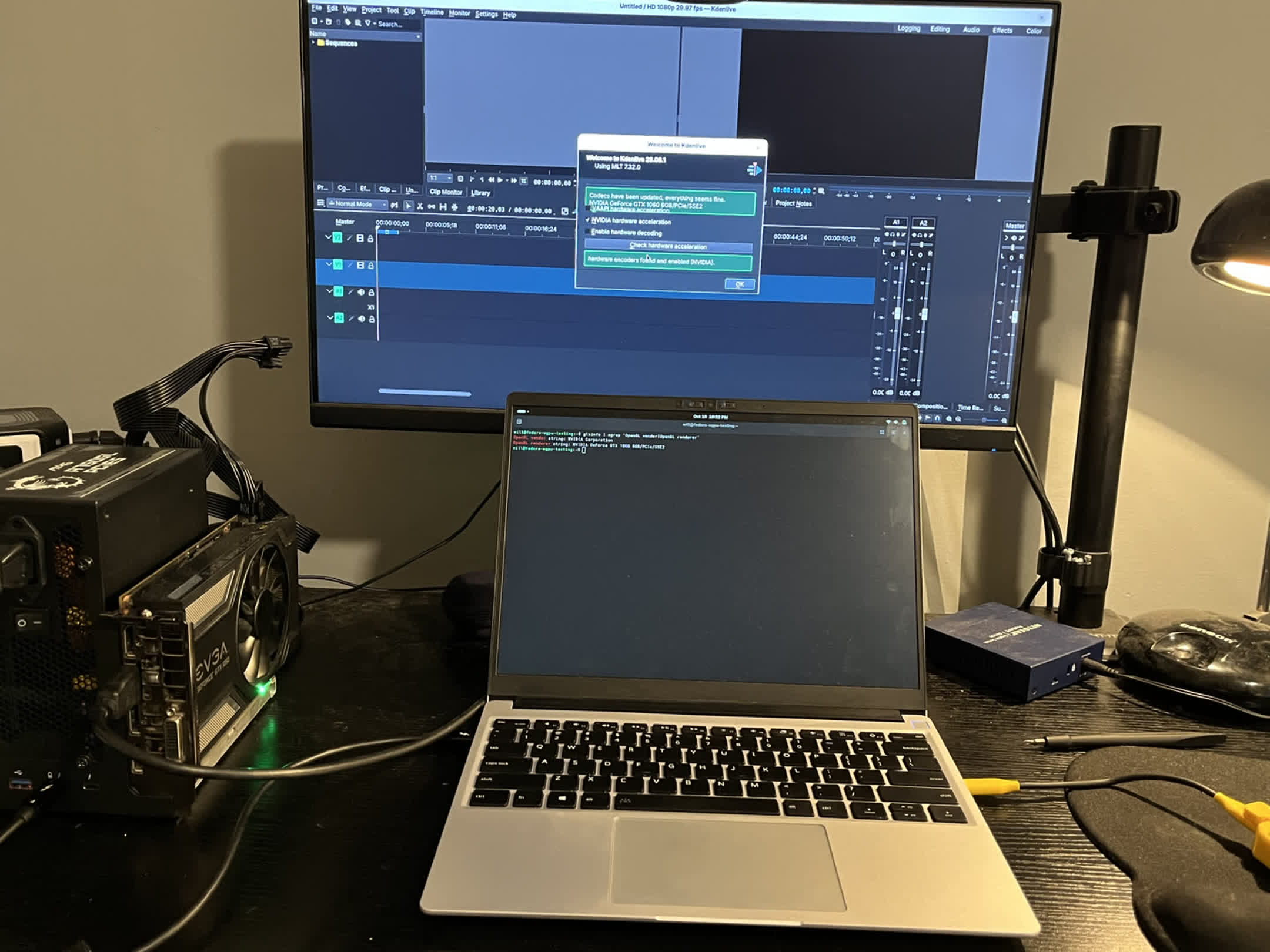 eGPU working with NVIDIA drivers